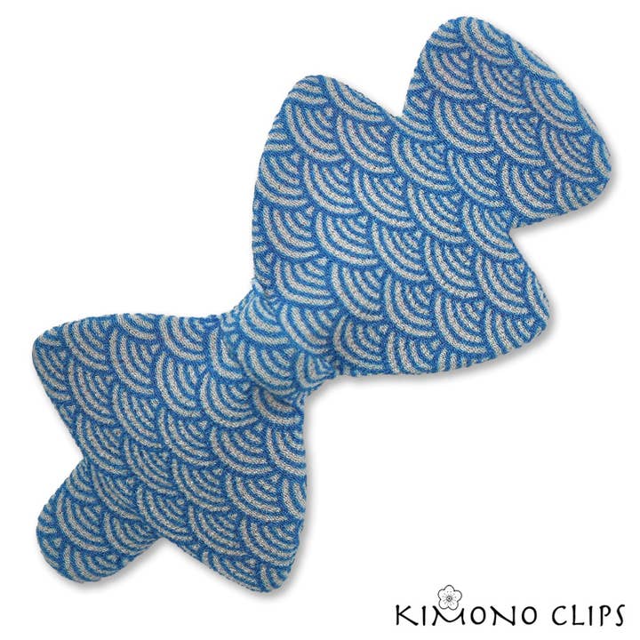 239w/blue Bow wifi blue for wholesale by Kimono Clips