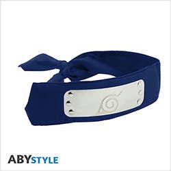 ABYstyle - Wholesale Costume - Unisex - Naruto Shippuden Konoha Blue Headband Adult Size Cosplay