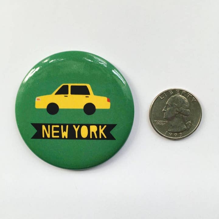 Made by Nilina - Wholesale Magnet - New York City Taxi Cab Magnet NY NYC Souvenir