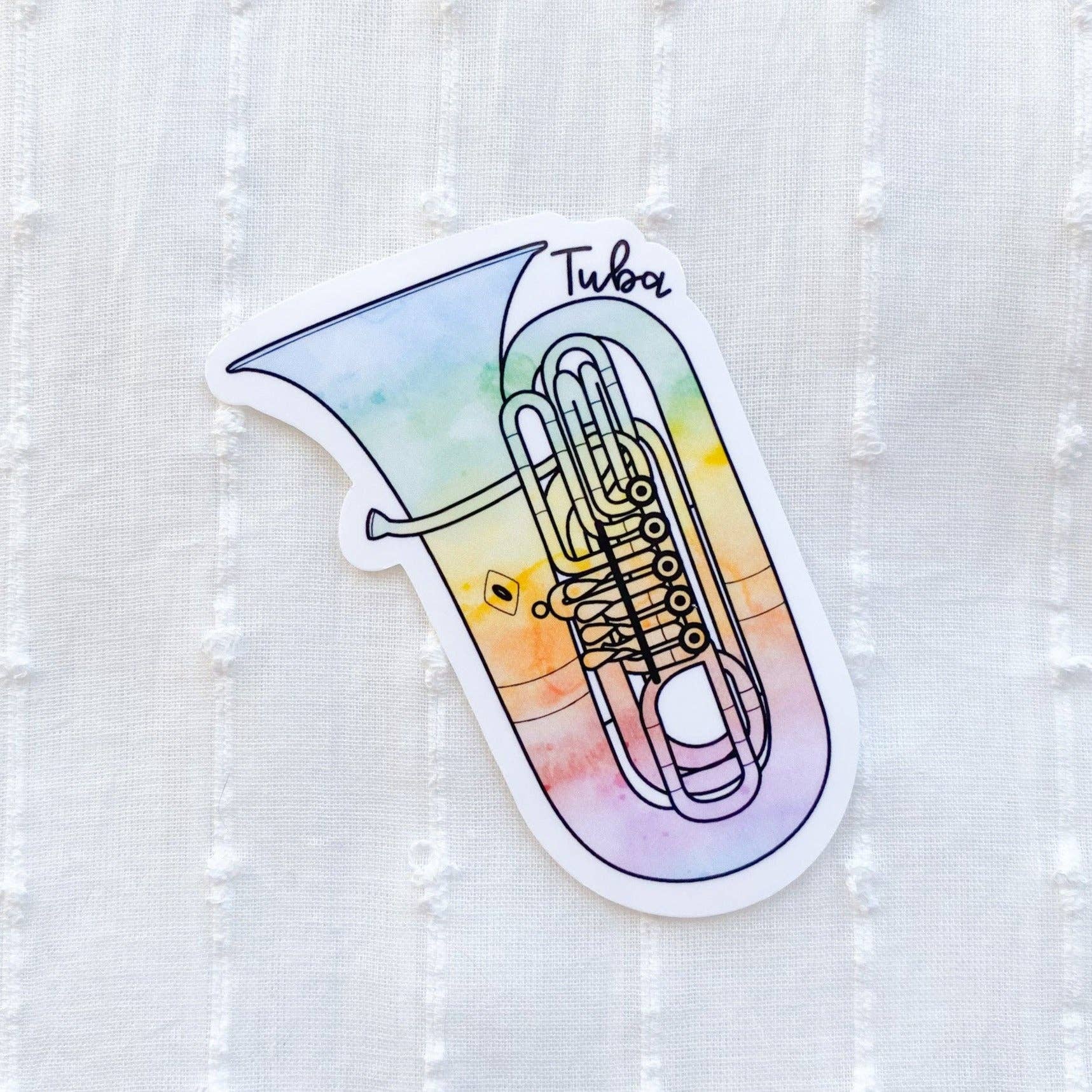 Hale Yeah Design Co. - Wholesale Sticker - Tuba Sticker0