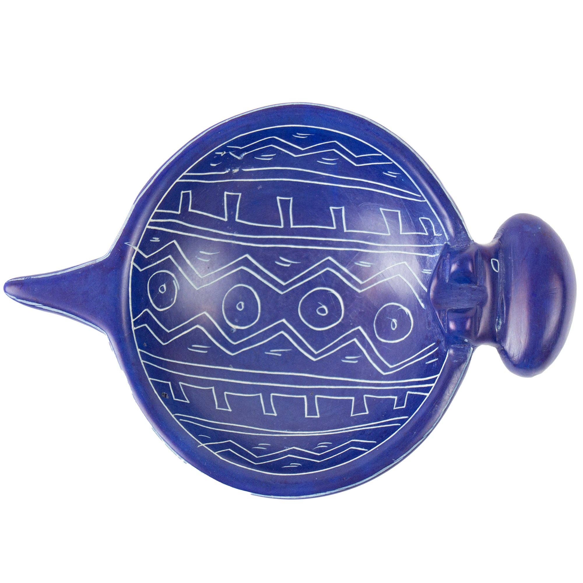 Global Crafts - Vendita all'ingrosso Ciotole/Piatti decorativi - Ciotola Singola in Pietra Saponaria a Forma di Ippopotamo - 5 pollici1