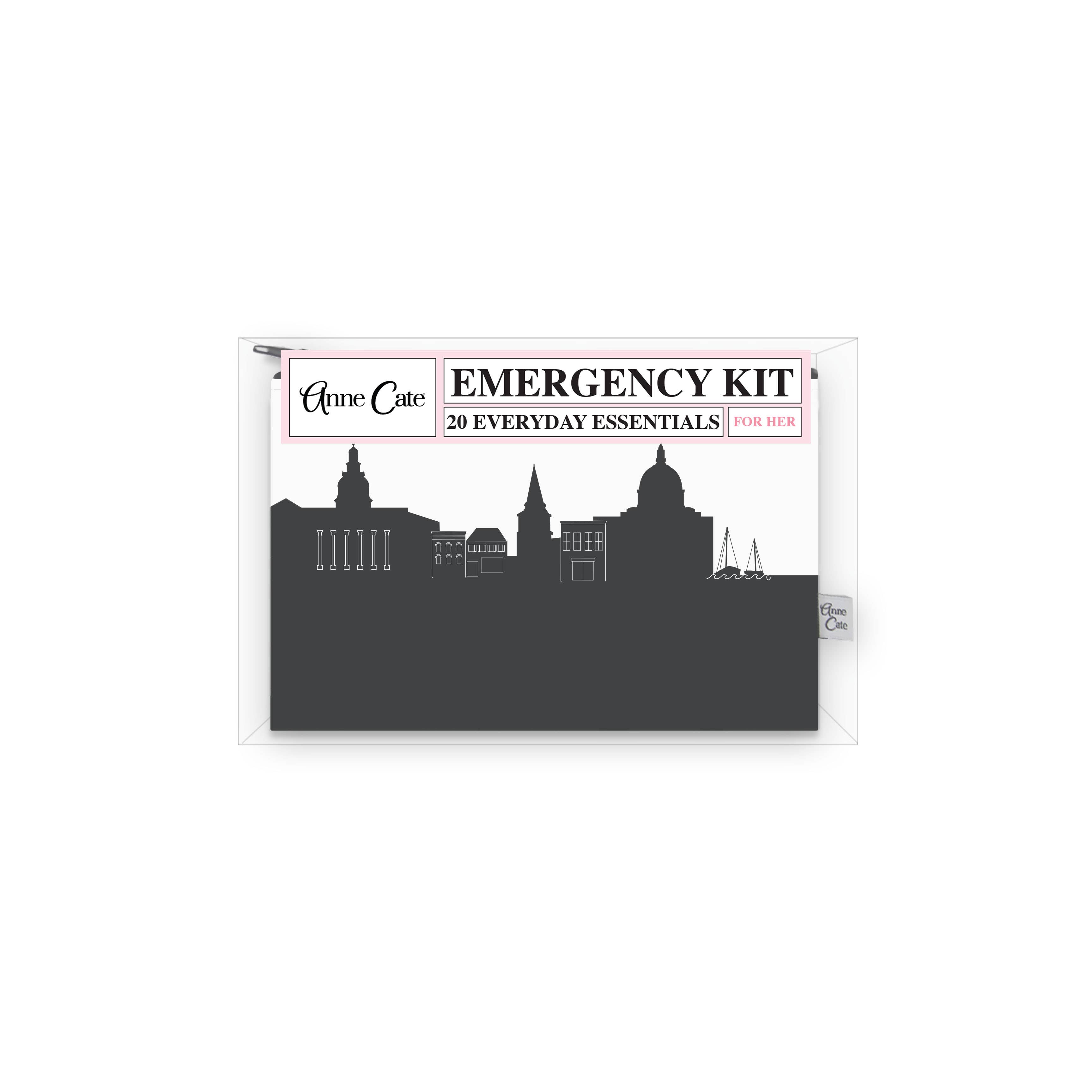 Anne Cate – wholesale Travel set – Skyline Mini Wallet Emergency Kit - For Her4