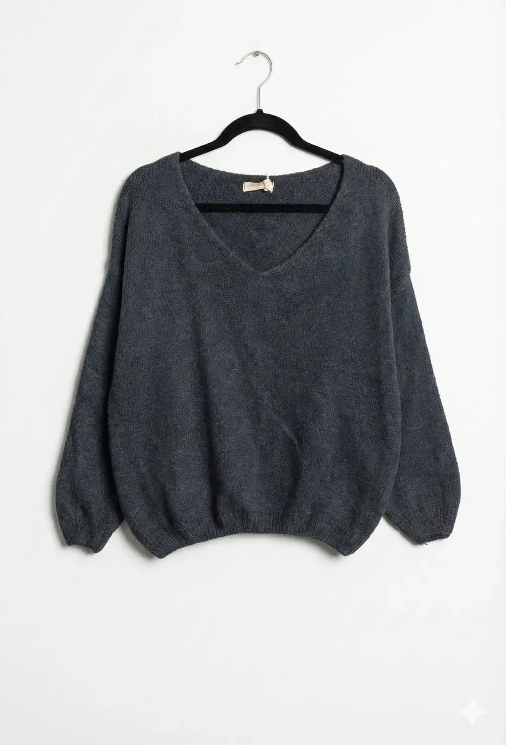 Mimi & Gogo - Vente Pull en maille – femme - Pull uni basique @20127_uni23