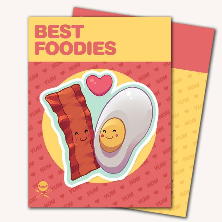 Bacon and Eggs - Best Foodies - Vinyl Sticker for wholesale by The Ninjabot