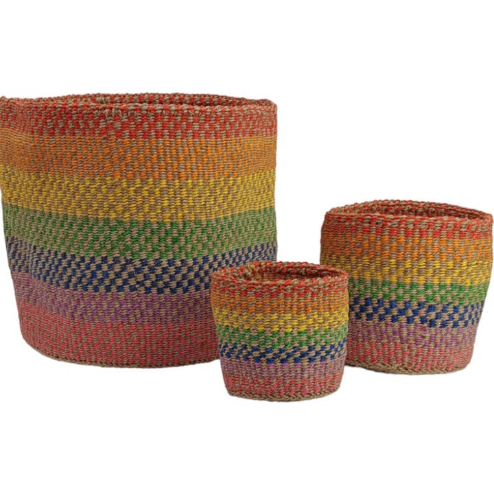 UPINDE - Rainbow Basket set for wholesale by NinaNest Home gifts