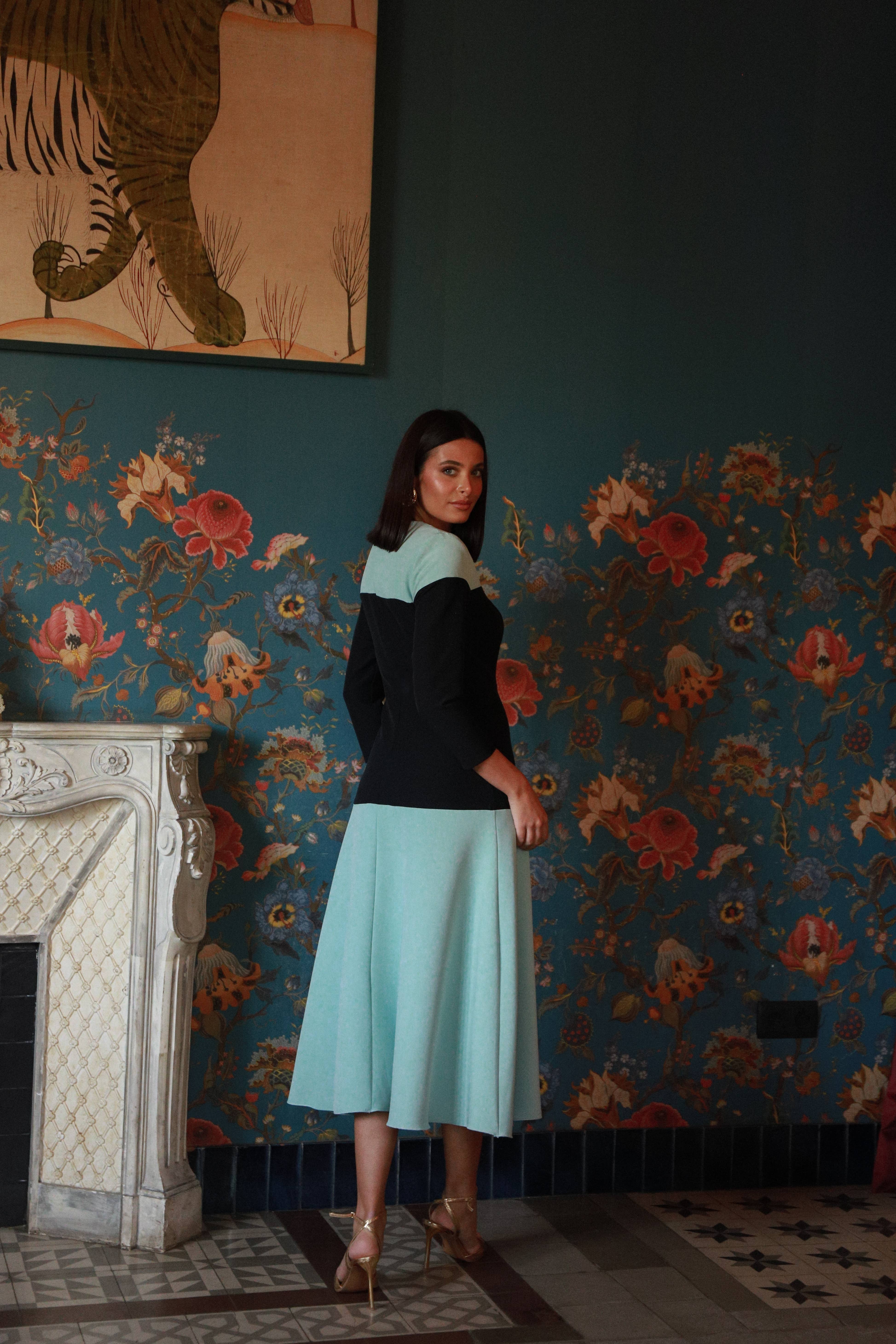 Cayro Woman - Wholesale Dress - Women's - Candy Bicolor Dress - SPRING 20253