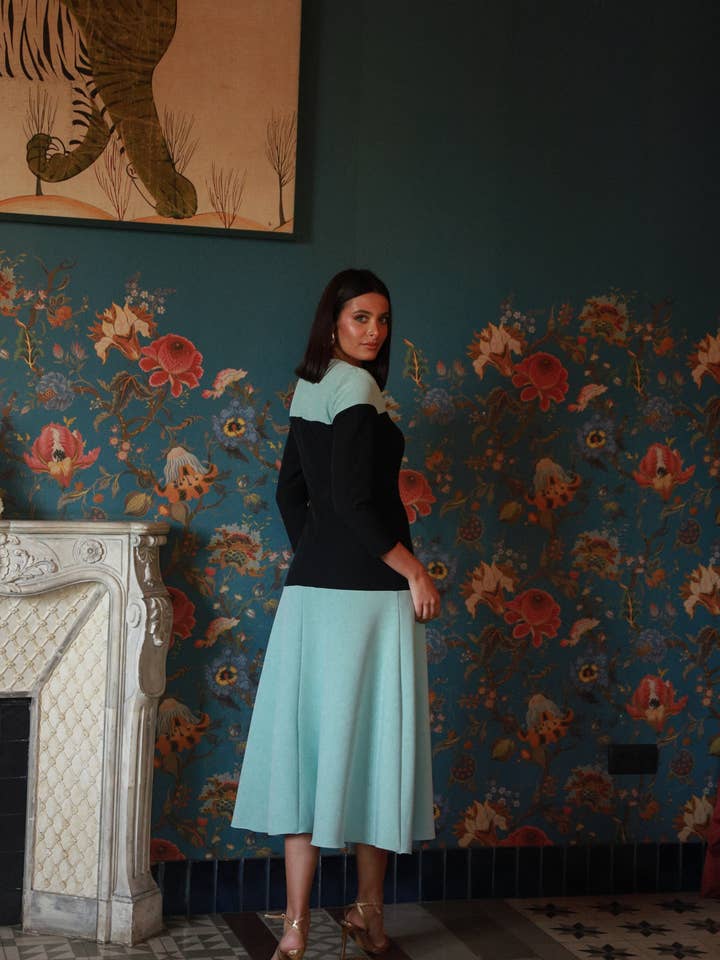 Cayro Woman - Wholesale Dress - Women's - Candy Bicolor Dress - SPRING 20253