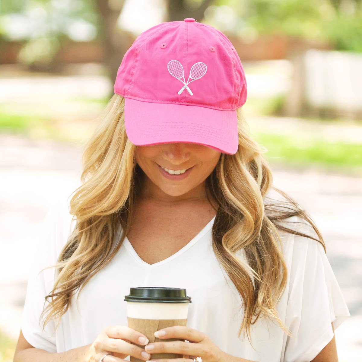 Viv&Lou - Wholesale Baseball Cap - Women's - Tennis Racket Cap6