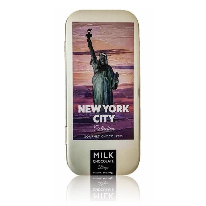 The San Francisco Chocolate Factory - Wholesale Chocolate Bar - New York Collection - Statue of Liberty - Milk Chocolate