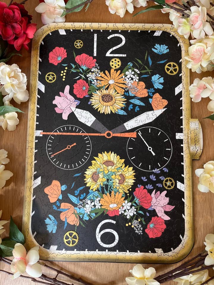 Watch Puzzle - Wooden Jigsaw Puzzle with Metal Cogs for wholesale by PAR Puzzles