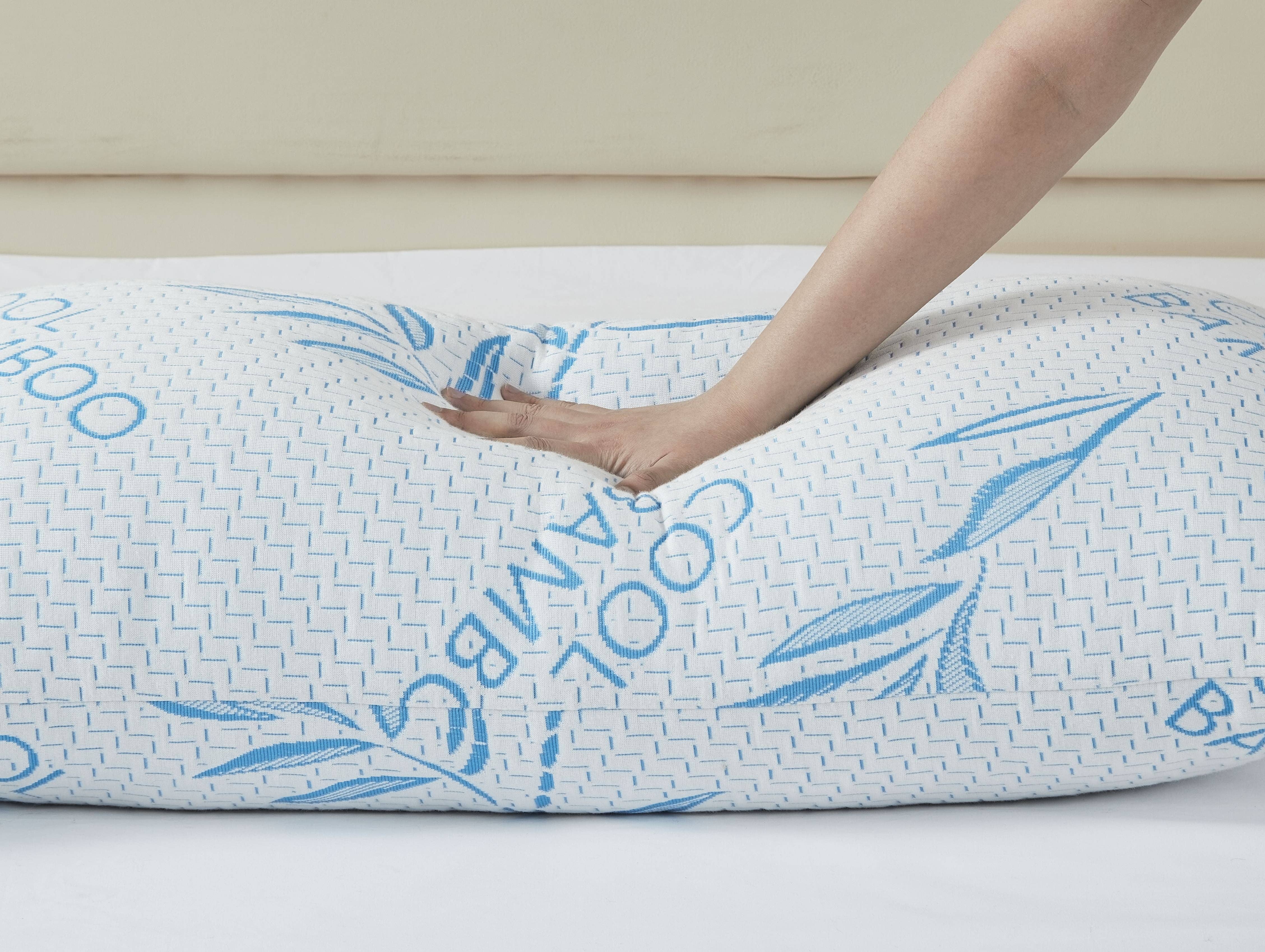 Okao Home Goods - Wholesale Bedding Pillow - Bamboo Pillow For Bed - Cool Bamboo Sleeping Pillow0