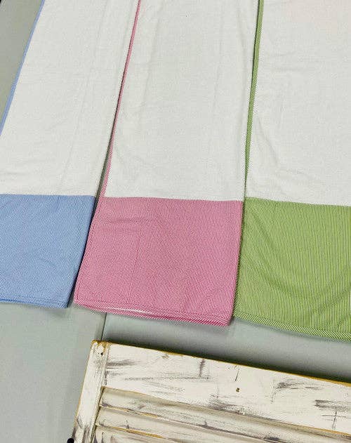 Love That Cotton - Wholesale Beach Towel - Toddler Seersucker Beach / Bath Towel (Miller Collection)1