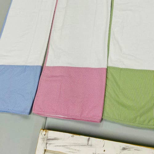 Love That Cotton - Wholesale Beach Towel - Toddler Seersucker Beach / Bath Towel (Miller Collection)1