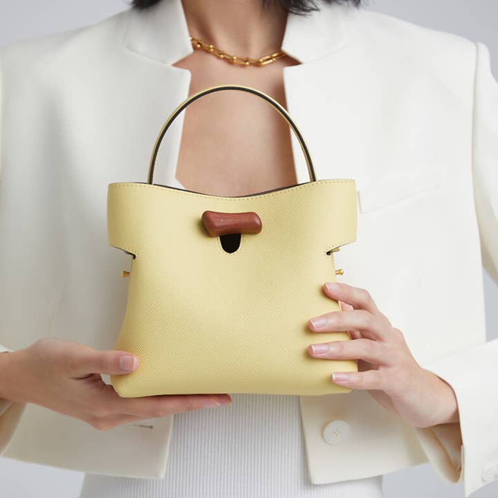 Gaia Tote Bag - Yellow for wholesale on Faire2