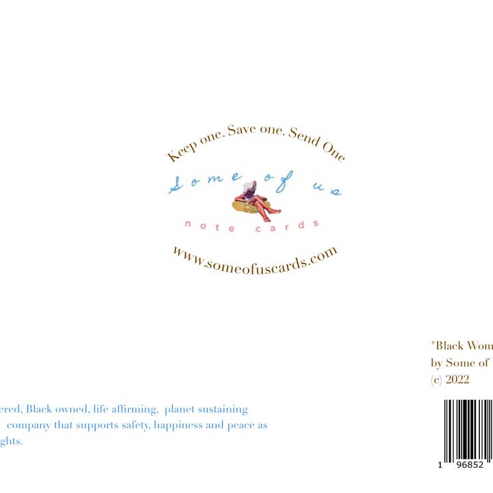 Some of Us Notecards, LLC - Wholesale Stationery/Notecard Set - Black Women Writers card2