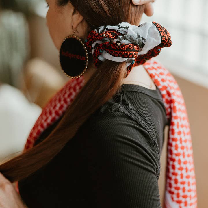 Sitti Social Enterprise - Venta al por mayor Coletero - Mujer - Coleteros Kuffiyeh bordados, hechos a mano