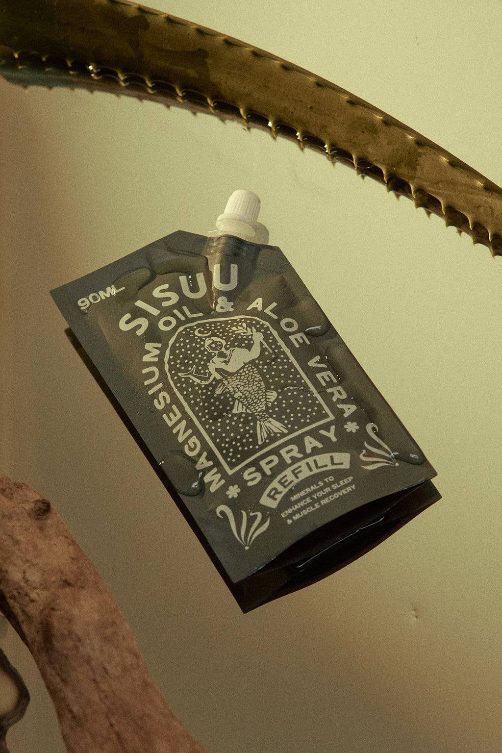 SISUU - Wholesale Pain relief spray/cream - SISUU Magnesium Oil & Aloe Vera Spray Refill - 90 ml

1