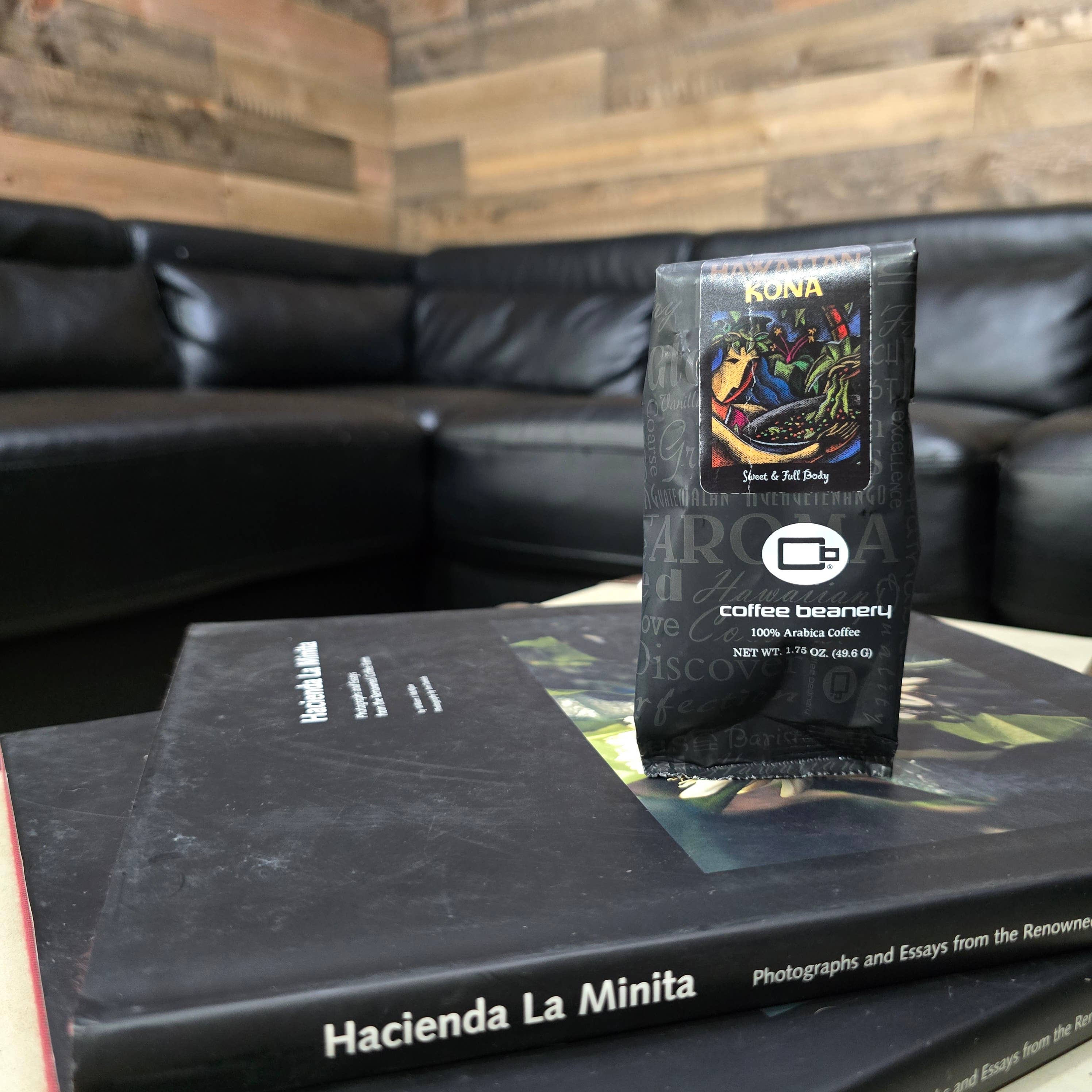 Coffee Beanery - Wholesale Coffee Beans - 100% Authentic Hawaiian Kona Coffee | 1.75 oz Sampler1