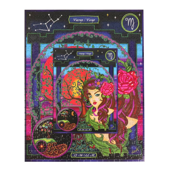 JaCaRou Puzzles Inc. - Wholesale Puzzle - Adult - Earth Signs 3 X 500pcs Jigsaw Puzzle4