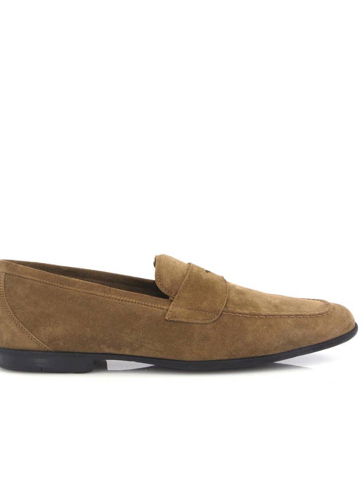 Yacht - brown suede for wholesale by Atlanta Mocassin