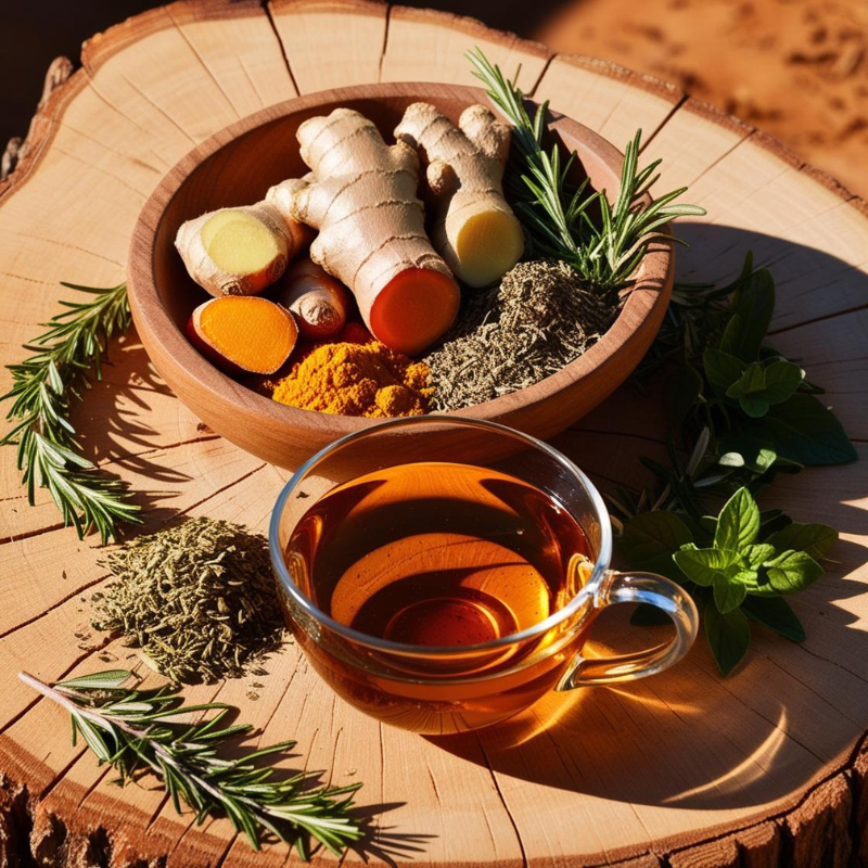 It's Natural - Wholesale Loose Tea - Rooted Resilience Blend 4 ounce0