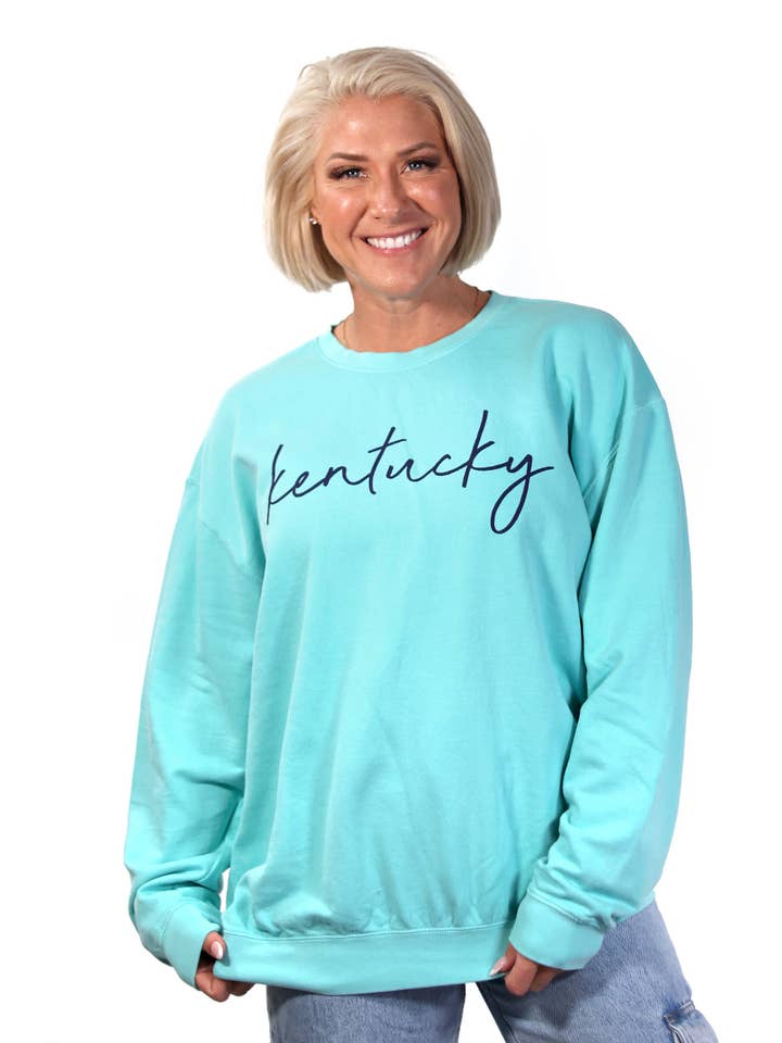 Kentucky Script Sweatshirt for wholesale by Stated Brands