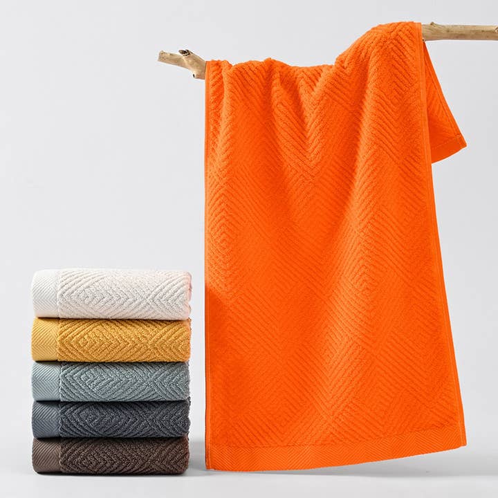 ACCITY - Wholesale Bath Towel - HOUSEHOLD THICK BATH TOWEL THREE PIECE SET_CWMM23026
