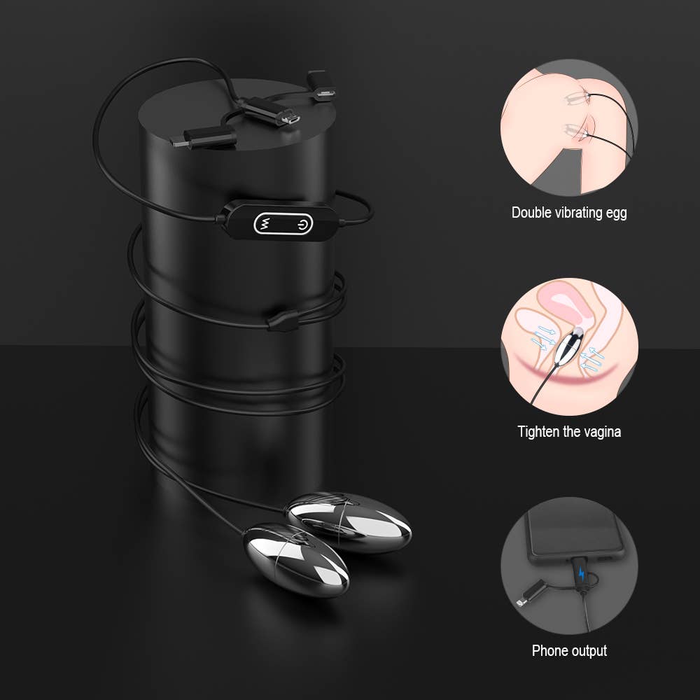 Seductive Boudoir – Brinquedo sexual por atacado – Cobra Love Egg Cobra Metal Mini Brinquedo Sexual Vestivel Vibrador1