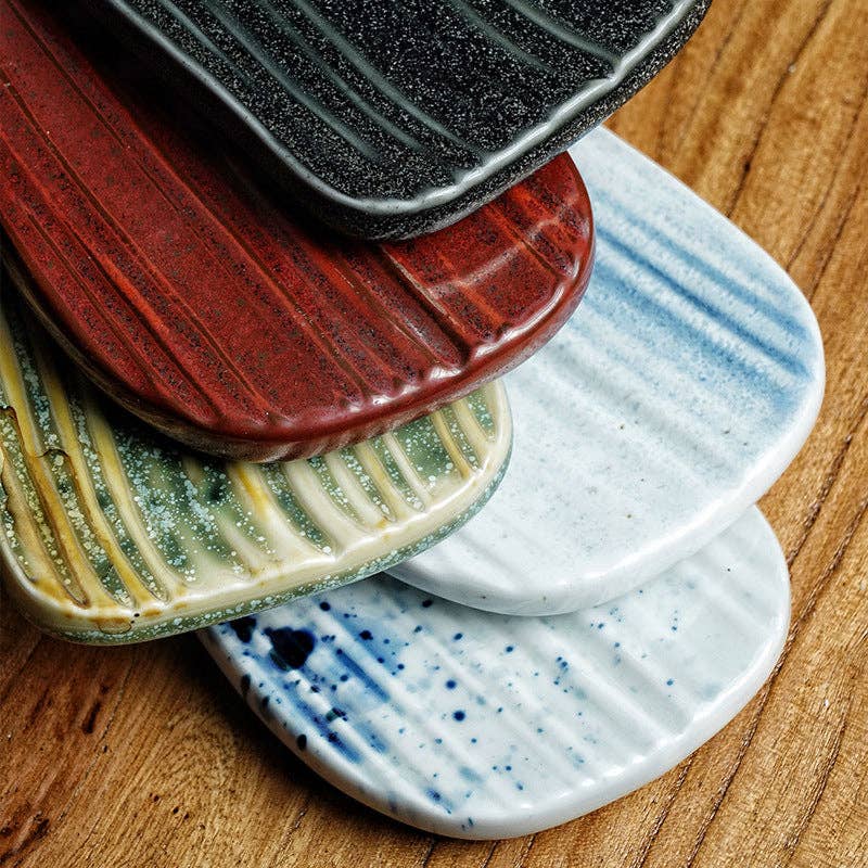 Gohobi （We cover U.S. import duties） – wholesale Dinner plate – Gohobi Hand-Painted Rectangular Sushi Plate15