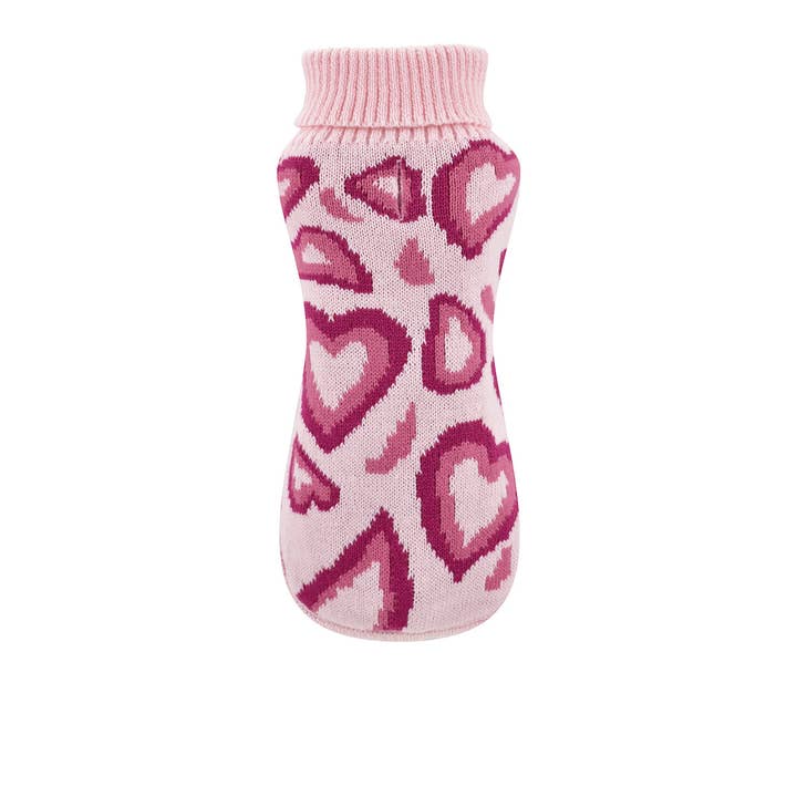 Pink Pop Love Knit Sweater for wholesale by Nayeco