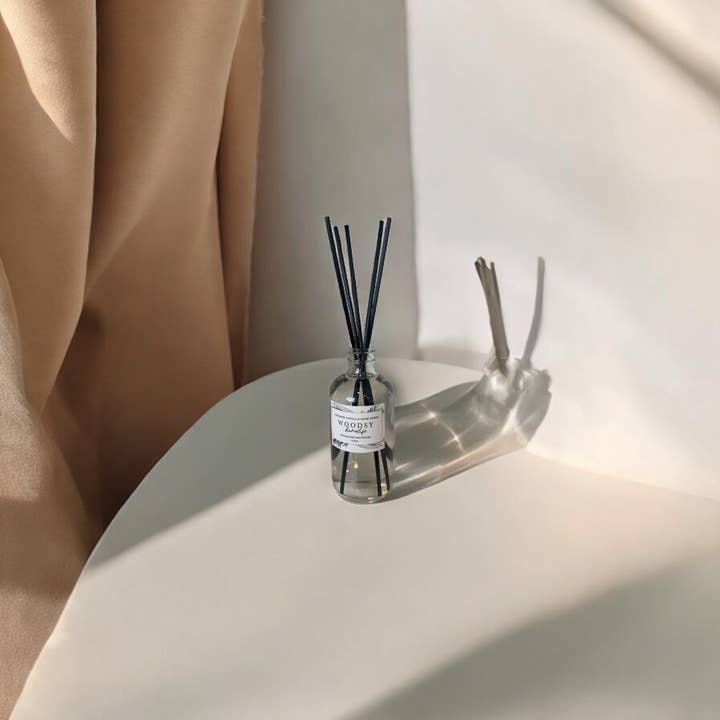 Woodsy Homelife – wholesale Reed diffuser – Cashmere Vanilla & Warm Vanilla Reed Diffuser 1