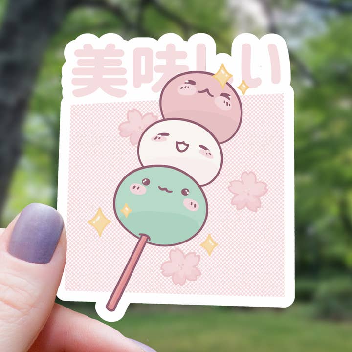 Mimic Gaming Co - Wholesale Sticker - Kawaii Mochi Japanese Foodie Sticker - 3"0