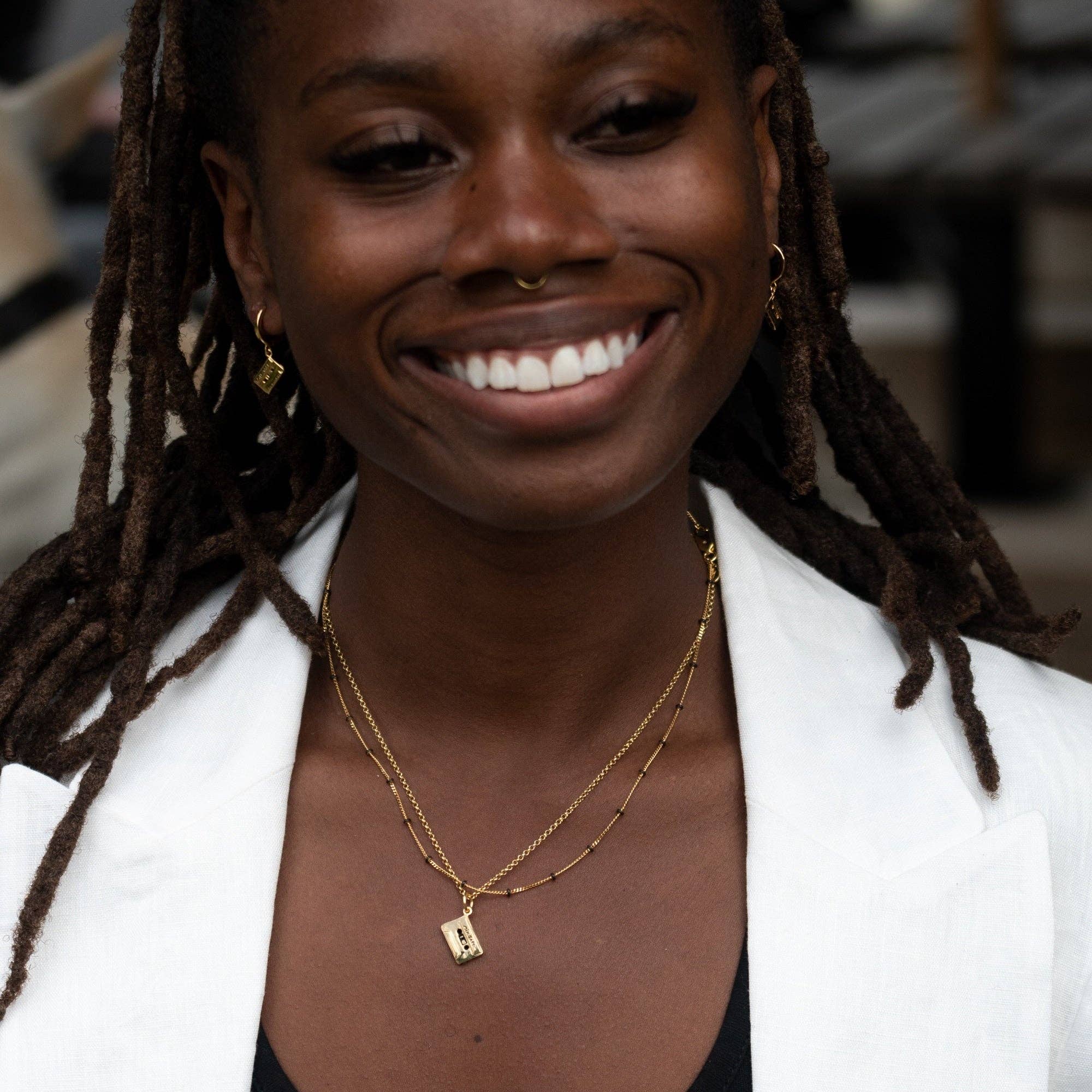 Scream Pretty - Recycled Sterling Silver Jewellery – wholesale Pendant/charm necklace – Mix Tape Necklace4