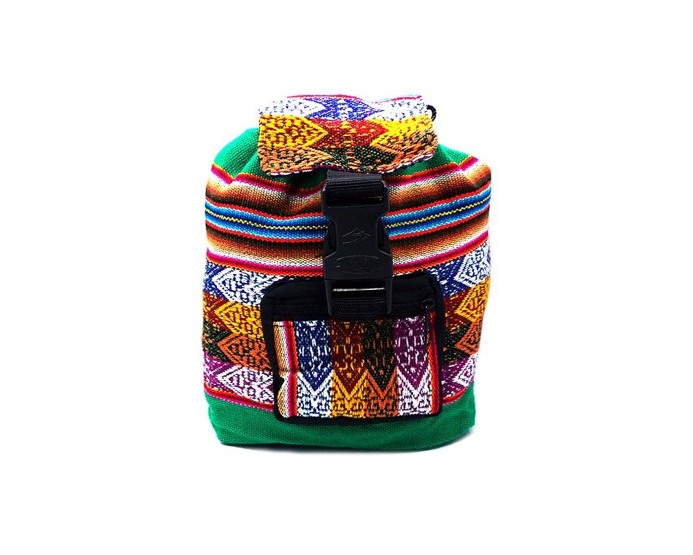 Pichincha - Wholesale Backpack - Women's - Mini Tribal Striped Peruvian Backpack8
