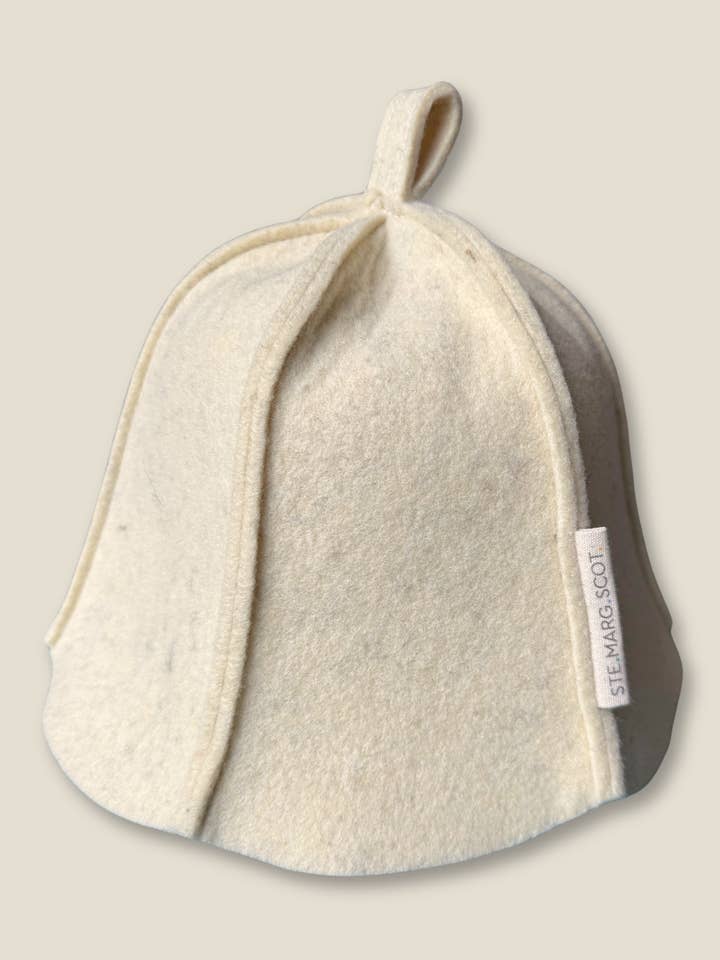 Chapéu de Sauna de Lã Feltrada Pura Canadiana por atacado de SteMargScot