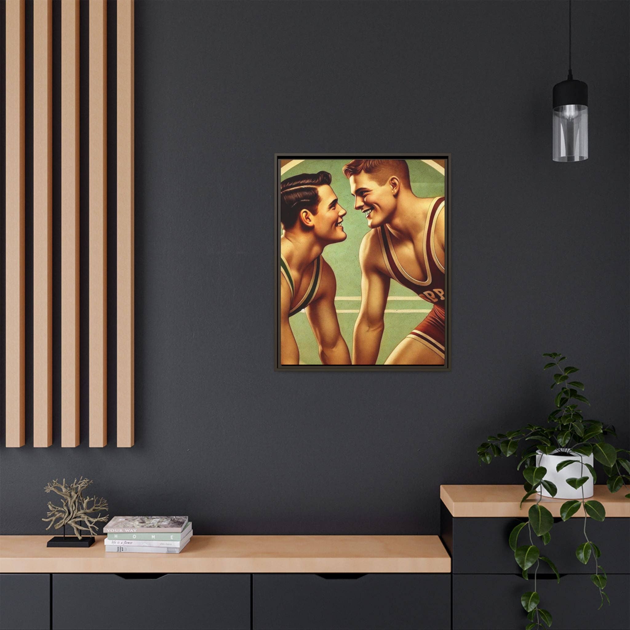 Walt & Pete - Wholesale Art Print - Missing Art Studies - Grant 03135