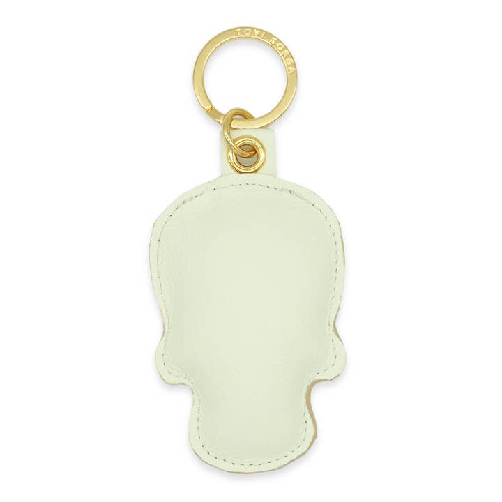 'Alkemest - Wholesale Keychain - Unisex - Sugar Skull Key Ring - Genuine Leather Key Chain - Third Eye2