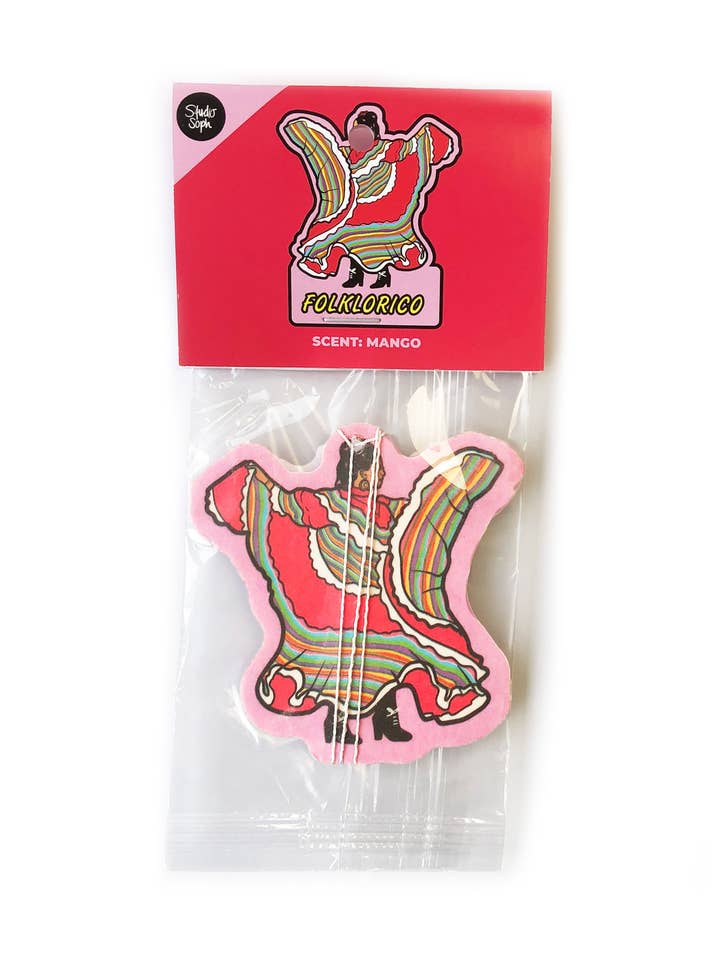 Folklorico Air Freshener for wholesale by Studio Soph (We Pay Your Import Fees - We Ship DDP)