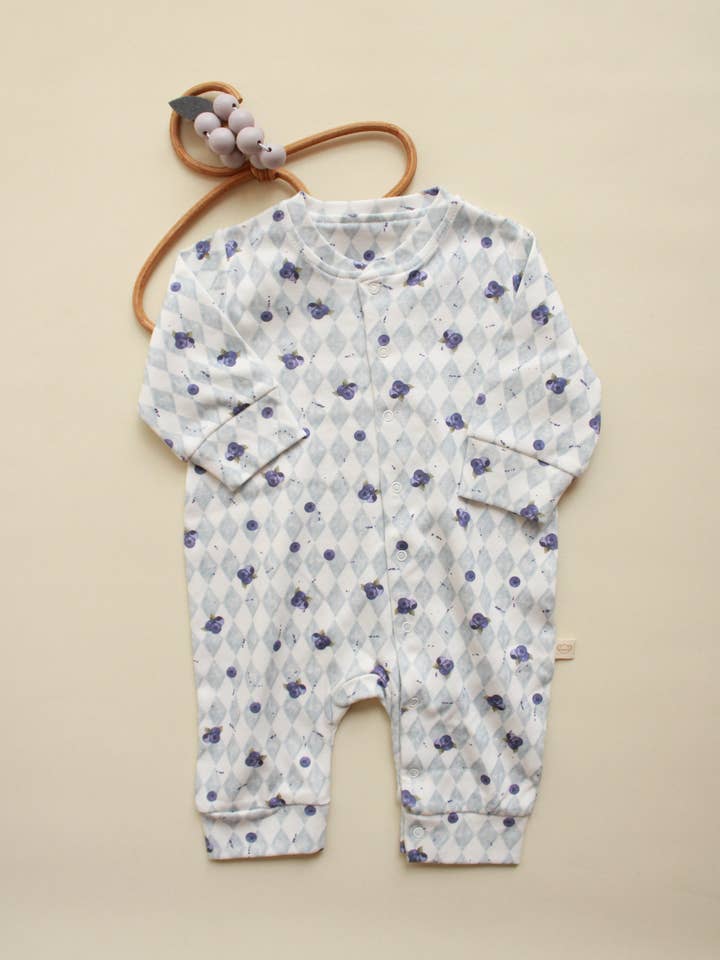 Blueberry Onesie for wholesale by Honey and Hive