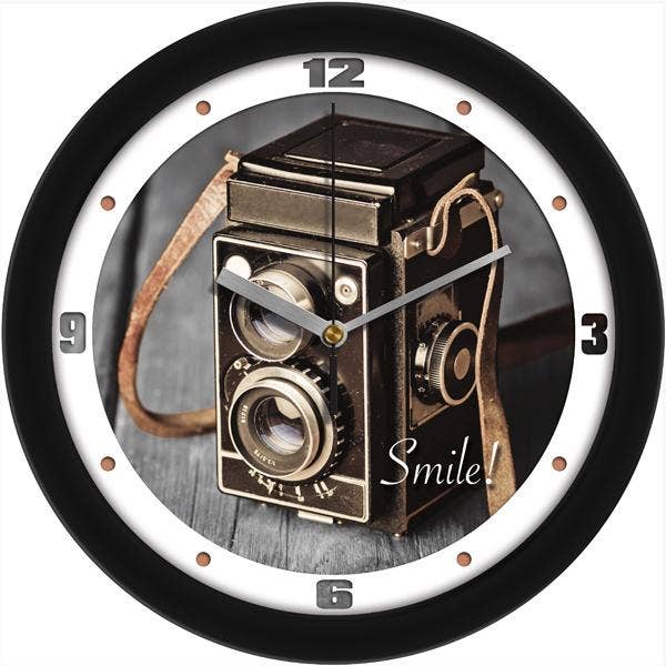 Horloge murale rétro pour appareil photo pour la vente par Sun Time