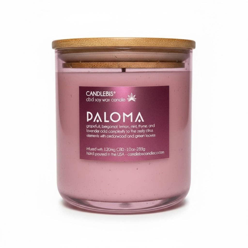 Candlebis CBD Candles - Wholesale CBD Other - Topical - PALOMA CBD CANDLE