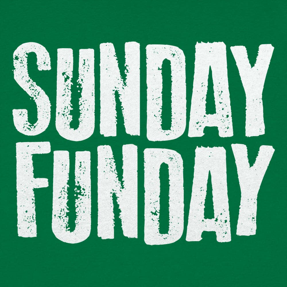 6DS - Wholesale T-shirt met print - Heren - Sunday Funday T-shirt voor heren3