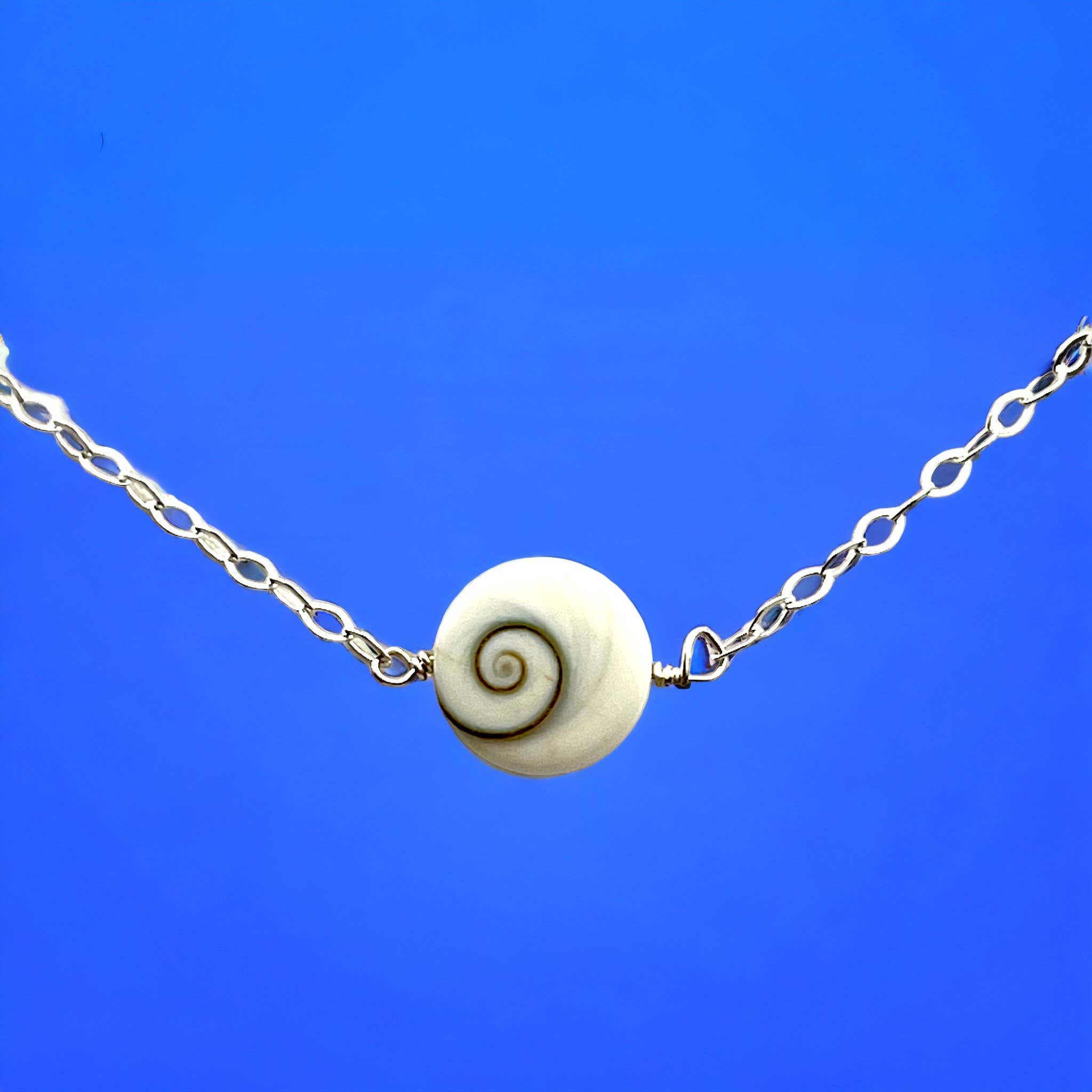 Jackie Gallagher Designs - Handmade Coastal Jewelry - Wholesale Pendant/Charm Necklace - Shiva Shell Necklace2