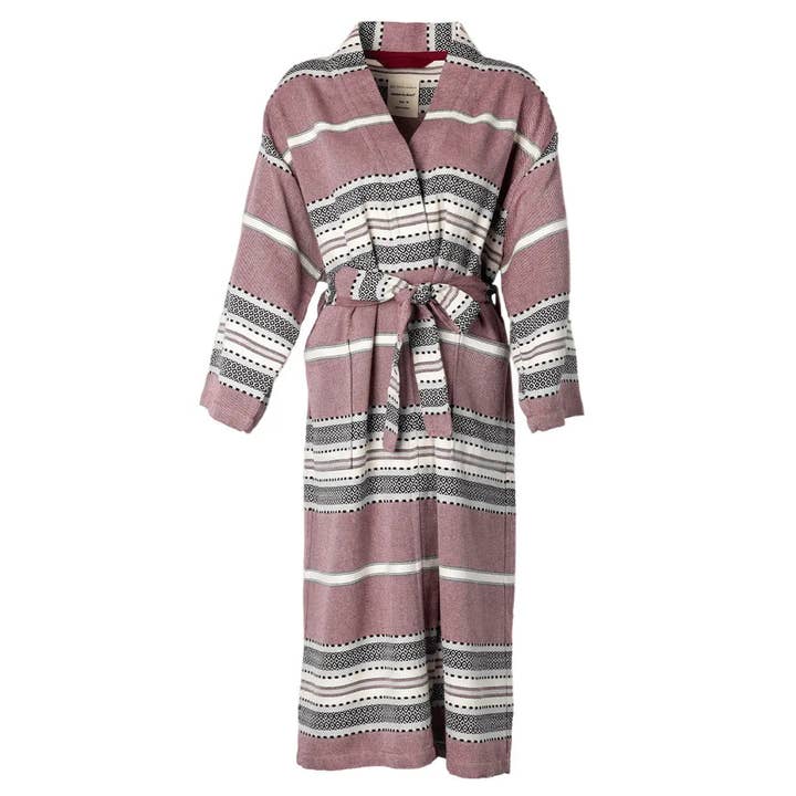 Hamam Together Accappatoio - Bordeaux per la vendita all'ingrosso da parte di Lempi Lifestyle