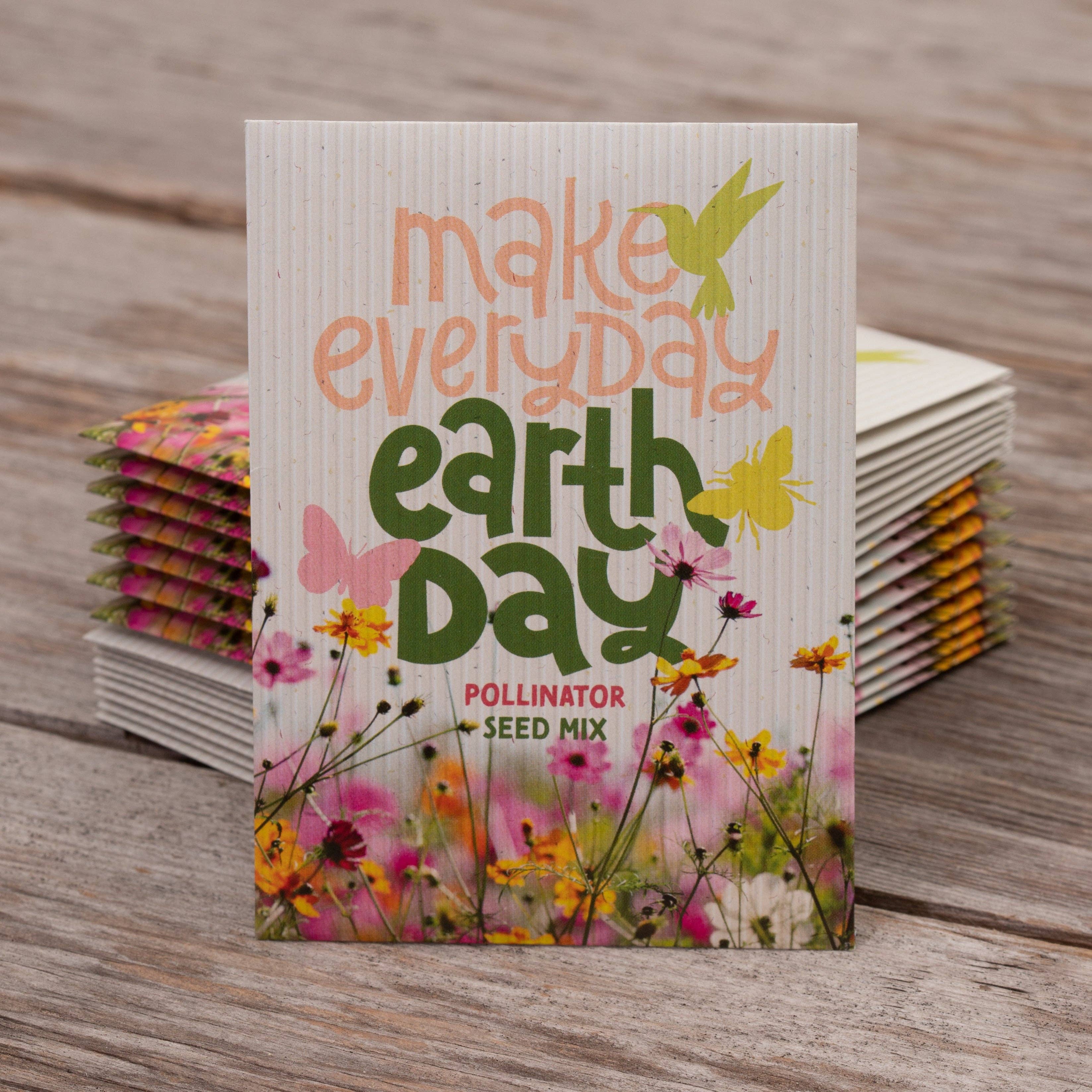 Bentley Seed Co. - Wholesale Plant Seeds - Make Everyday Earth Day - Pollinator Flower Mix Seed Packets2