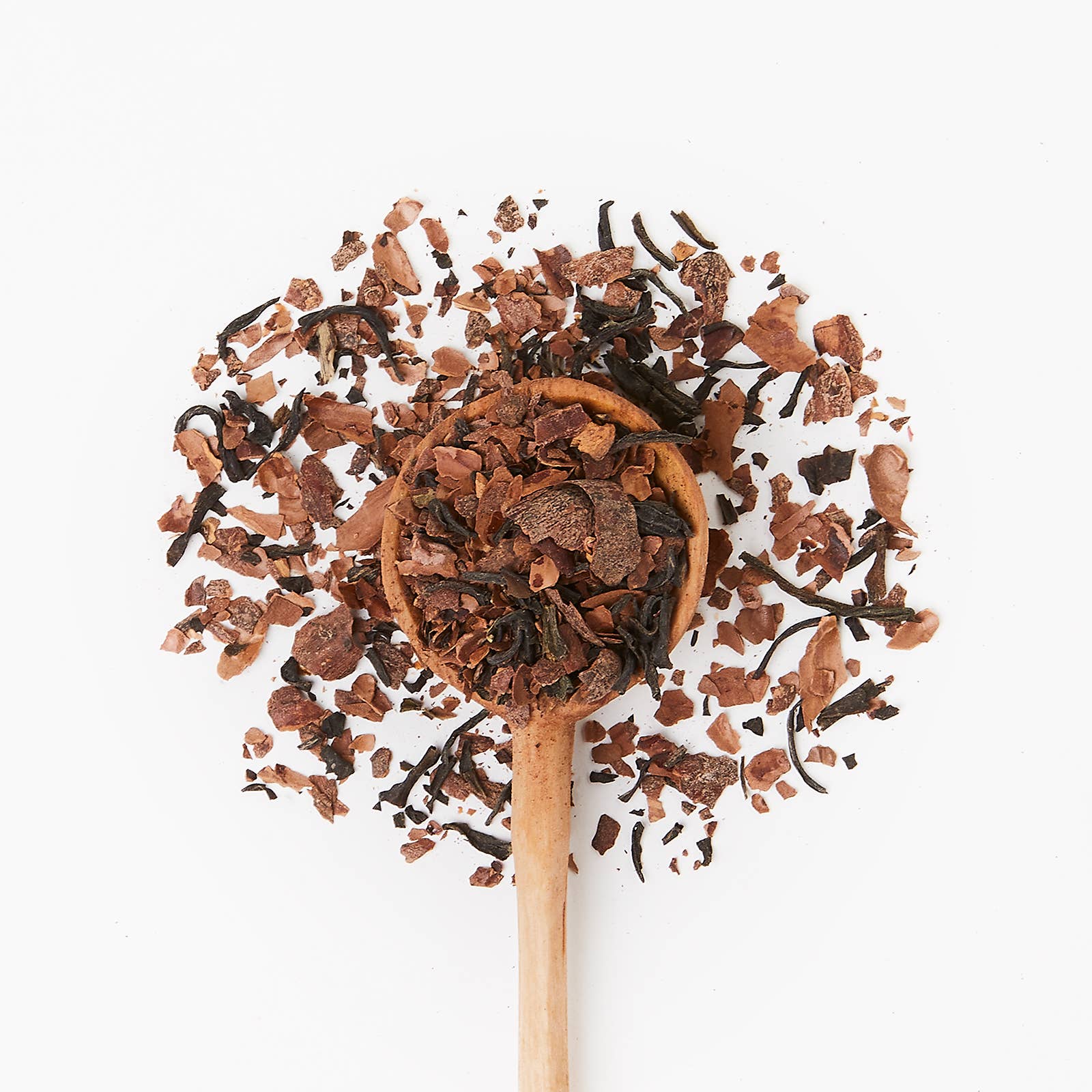 JusTea - Wholesale Loose Tea - Purple Chocolate Tin & Spoon- Organic, Fair-Trade Purple Tea2