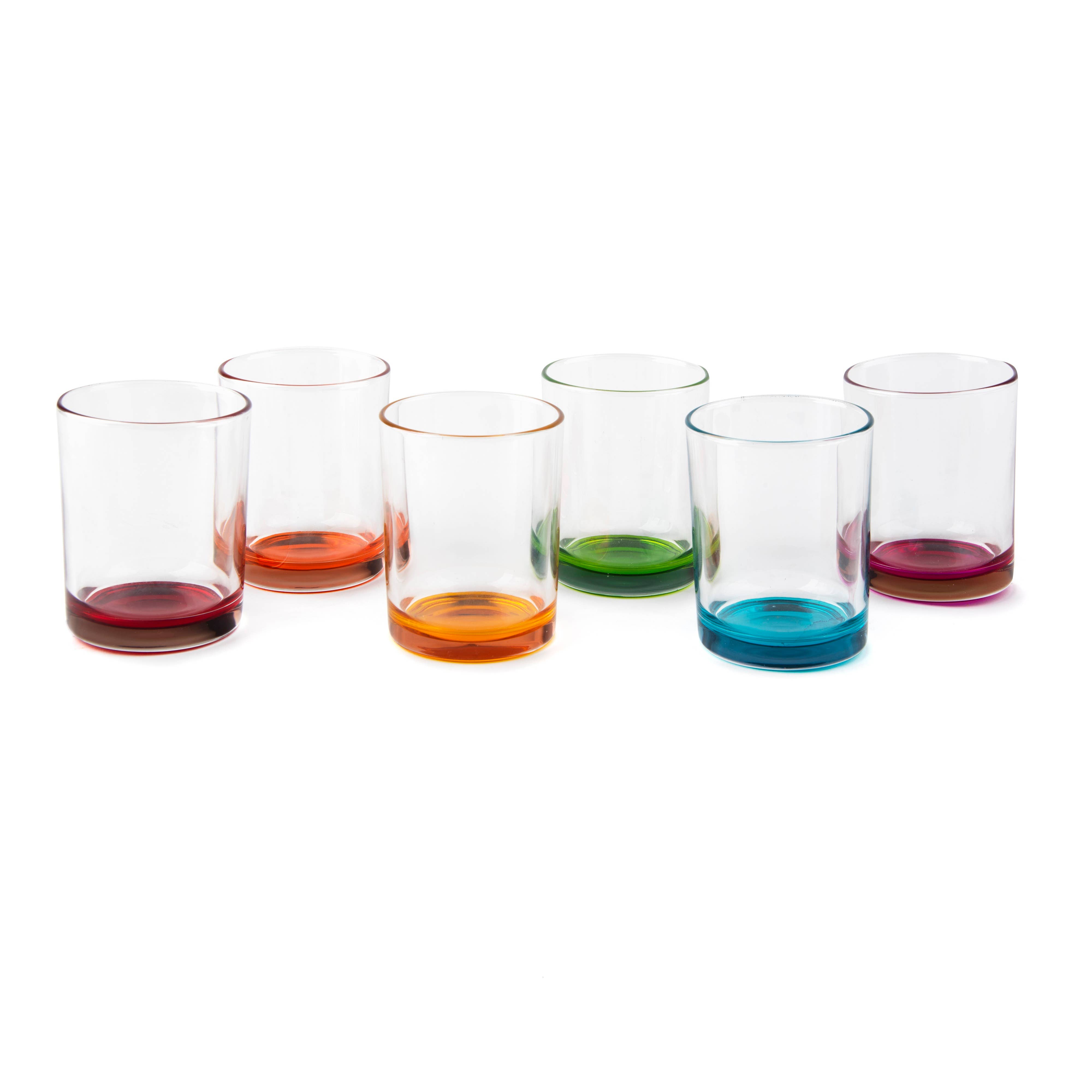 multicolour Set of 6 Marrakech Glasses for wholesale on Faire0