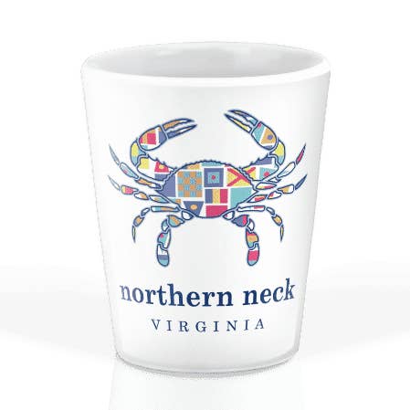 Coleção de vidro de tiro cerâmico de bandeira náutica personalizada por atacado de Matrix