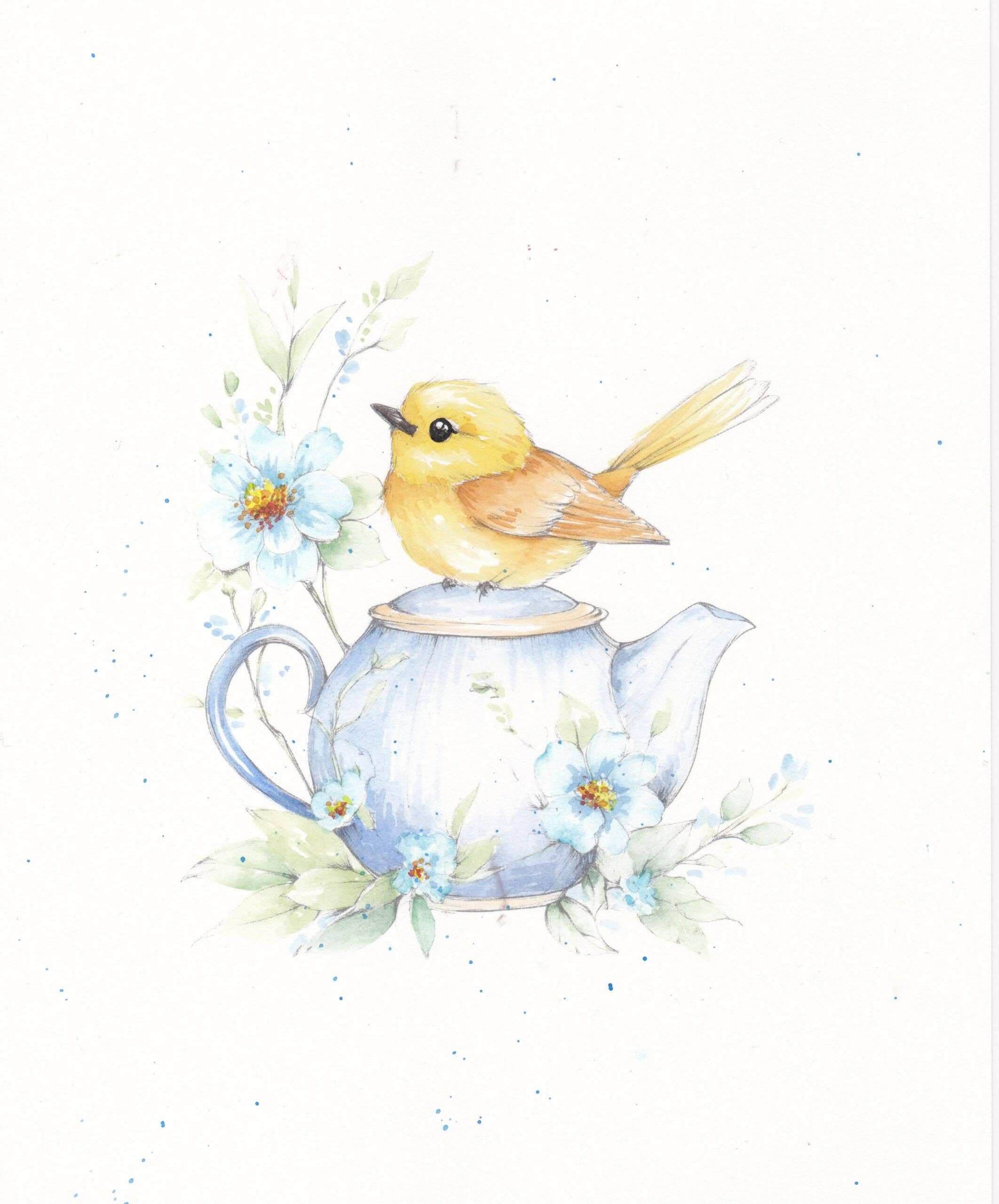 willowwolfe – Großhandel Skizzenbuch/Skizzenblock – Federn & Feinheiten Aquarell-Arbeitsbuch3