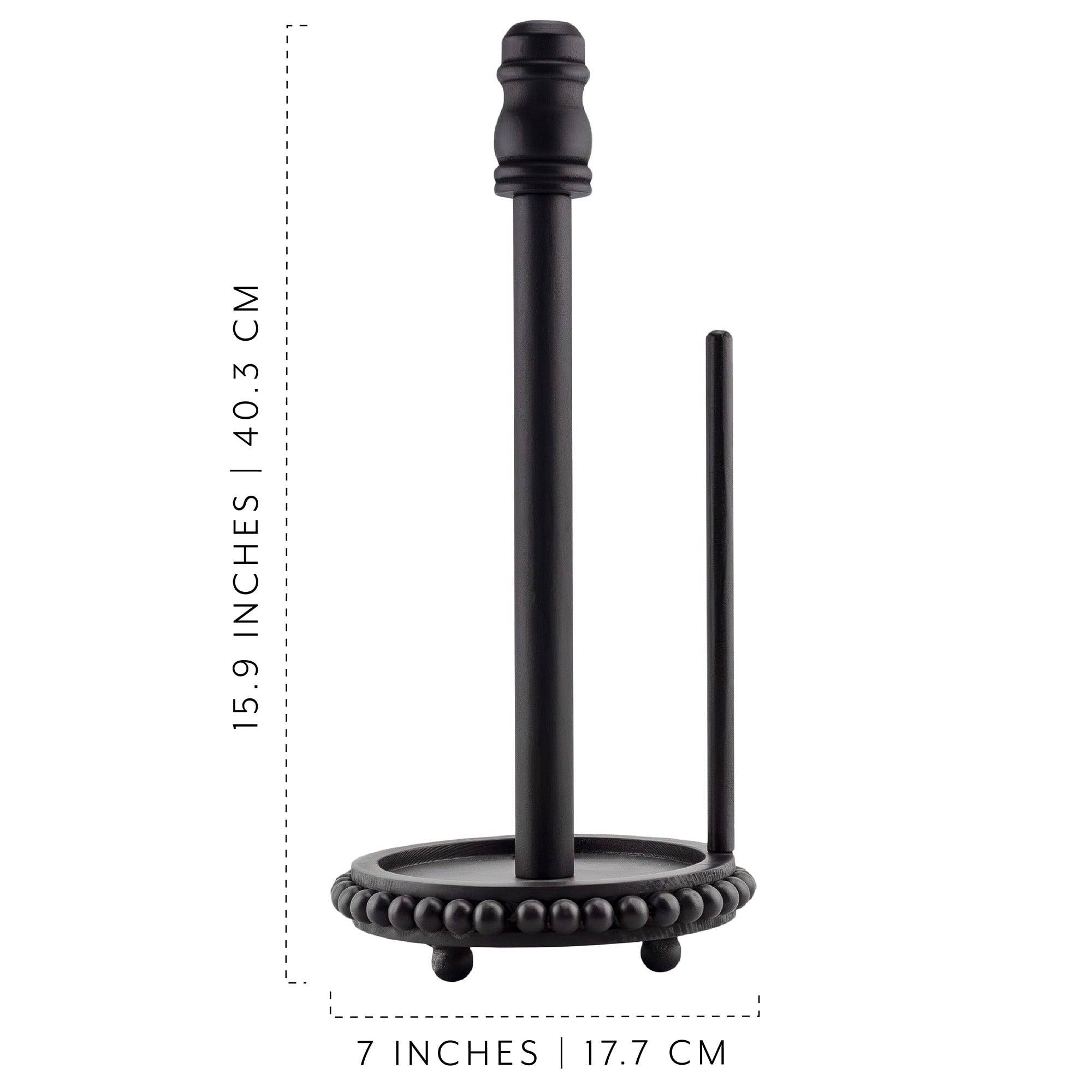 Kurated Korner - Wholesale Toiletpapierhouder - AuldHome Design Boerderij Kralen Keukenrolhouder3